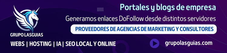 Mejore su SEO local gracias a nuestros enlaces desde los portales de Grupolasguias